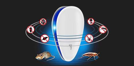 Sweettreats Zog Txuag Ultrasonic Pest Repeller Ant Household Electronic Insecticide Mouse Rat Trap Kab