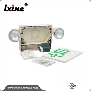 Išėjimo lemputė su dviem taškinėmis lempomis LX-7602G/R