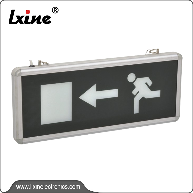 Exit sign light for 3 hours emergency duration LX-714