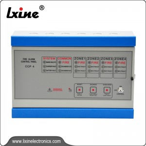 Panel de control de alarma de incendio LX-801-4