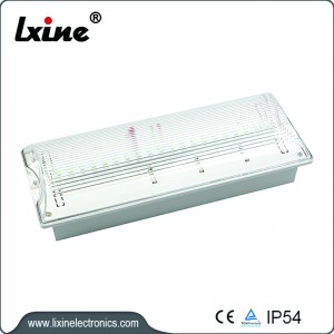 Fluorescent tube emergency lighting with rechargeable battery LX-2802