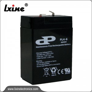 China Lead Acid Battery PL4-6