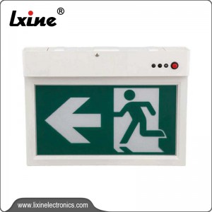 CE listed emergency exit lighting with Self-diagnositc  function LX-707AT