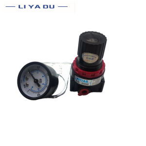 AR2000 bR2000 3000 4000 Pneumatic Adjusting Air Compressor Pressure Air Regulator Filter Flow Speed Controller Switch air pressure relief valve