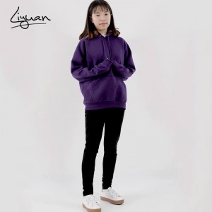 Women’s Solid Color Hooded Sweatshirt Simple Casual Versatile