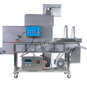I-Industrial Bread crumbs Coating Machine For Meat Patties Chicken Nuggets