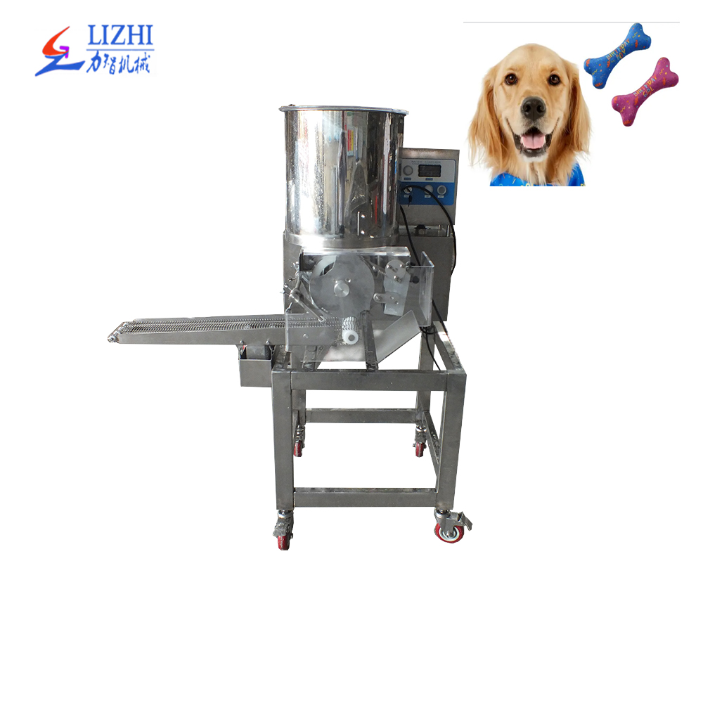 Pet food processing Dog chew bone  mold  food treat making machine