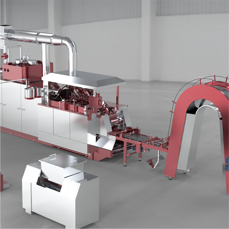 【Dustrial Design Product Development】 Full Automatic Biscuit Production Line