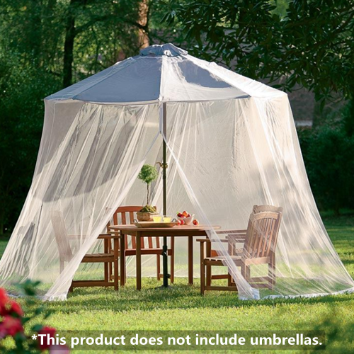 Outdoor patio umbrellas, mosquito nets, insect-proof nets