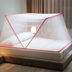 Free installation folding square mosquito net