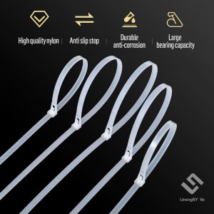 Legături de cablu din plastic degajabile pentru pachet