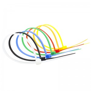 Најлонски врски за кабли со висок квалитет, PA 66 вратоврска за кабли, најлонски врски