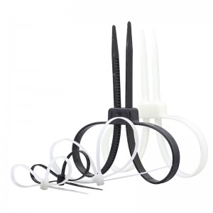 High-Strength Nylon Cable Tie Disposable Yas Handcuffs Tub ceev xwm Plastic Handcuff Yas