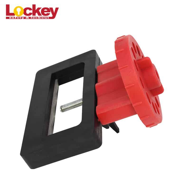 Multi lock Holes Circuit Breaker Lockout ສໍາລັບຂະຫນາດໃຫຍ່ 480-600V Breaker Lock CBL14