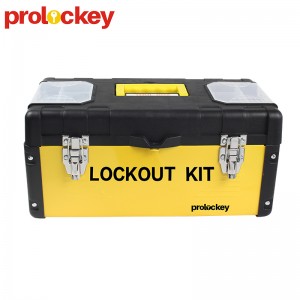 Пластмасова PP кутия за инструменти за заключване за поддръжка PLK11