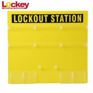 Combination Padlock Lockout Station Board LK14