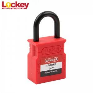 25mm Nylon Short Shackle Safety Gembok CP25P