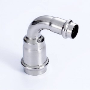 Sanitary Stainless Steel SS304/SS316L 90 Degree Bend/Elbow