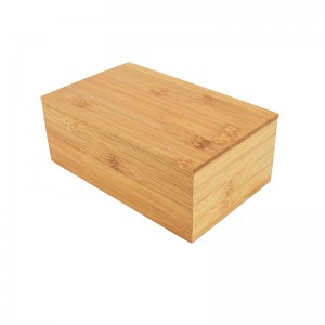 Kutija za odlaganje organizatora bambusovih fioka za dom i kupatilo