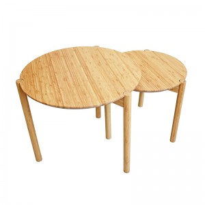 Table d'appoint ou table de chevet en bambou