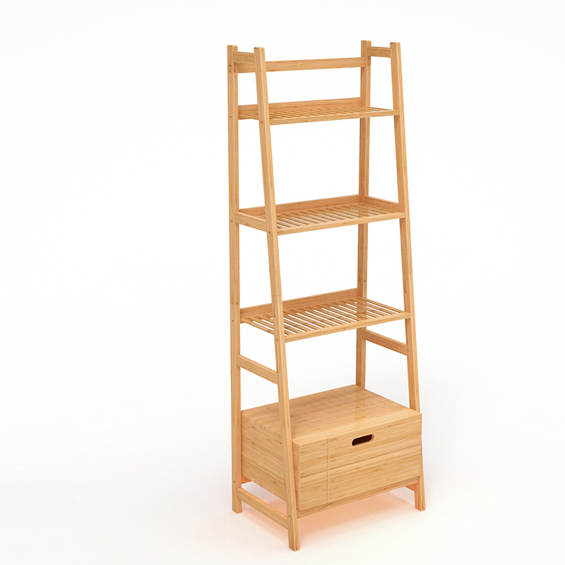 Bamboo Multilayers Display and Storage Shelf Furniture