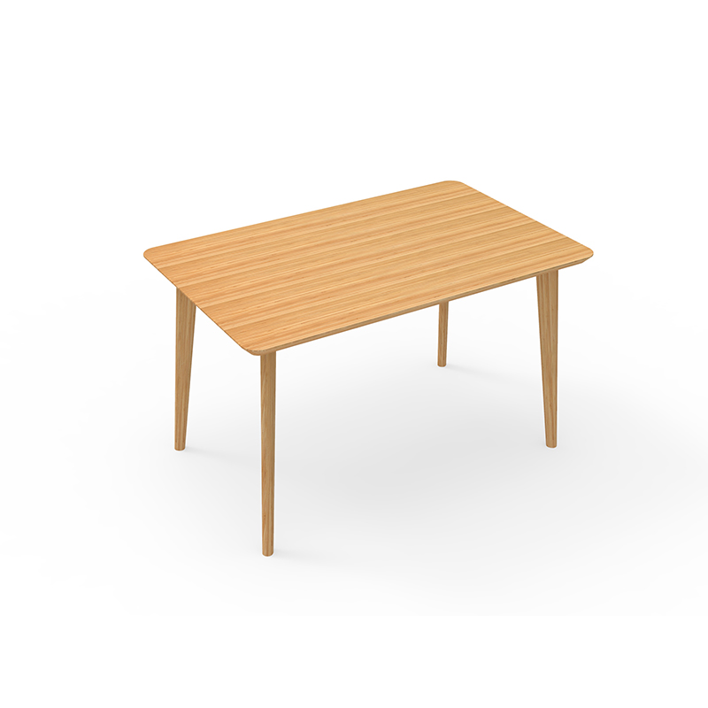 Naturalny bambus stół do jadalni/stół kuchenny/biurko/stół konferencyjny Obraz wyróżniony
