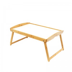 Servirna zložljiva miza iz bambusa Nature