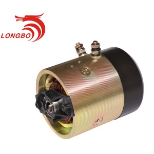 Long Bo Hydraulic Pump Motor 12V 1200W DC Mei S3 Duty Foar Power Unit