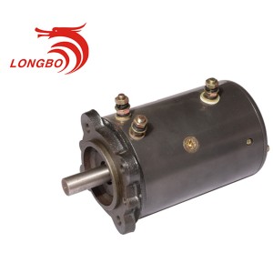 12V Brush 1.4KW Electric DC Winch Motor with Double Ball Bearing HY61040 W-9143