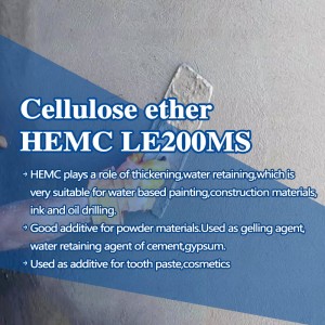 China supplier Cellulose HEMC construction use with good thickening agent