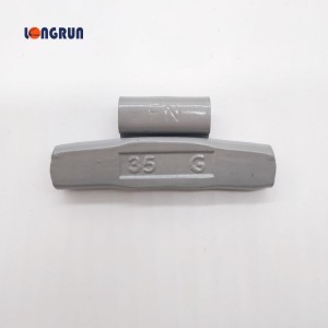 FN Steel labium clip in rota statera weights