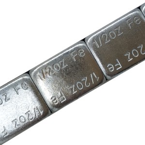 Greutăți roți Adeziv din oțel acoperit cu zinc 14gx6