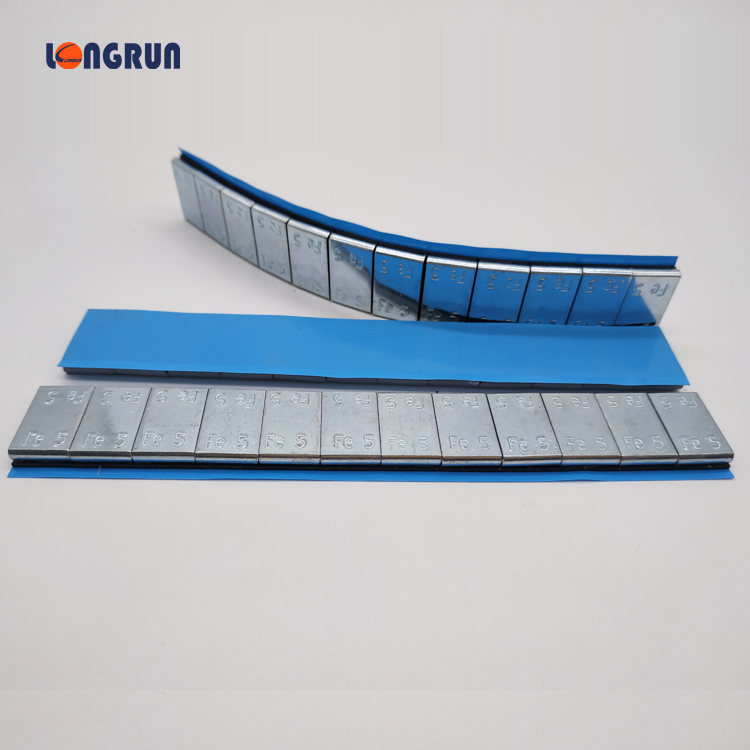 Mga Timbang ng Gulong Steel adhesive na pinahiran ng zinc extra tape 5×12