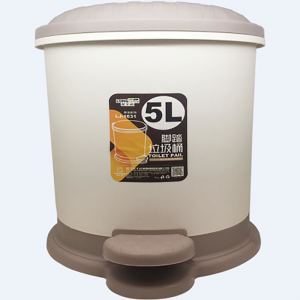 Trash can with step pedal 5L(M)  LJ-1631