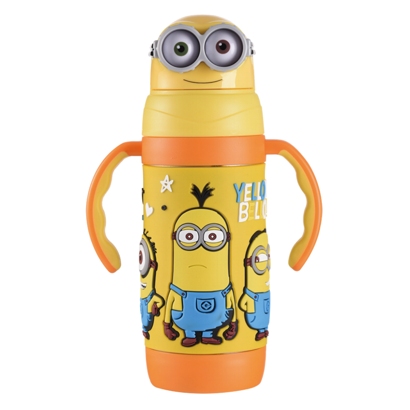 Stainless steel bottle with straw 360ml CH-RM360 Featured Image