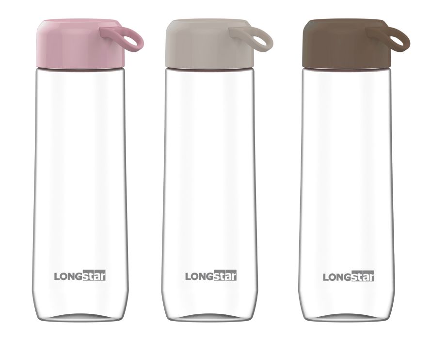 Διαφανές μπουκάλι ελεύθερου χρόνου LONGSTAR (Μικρό)