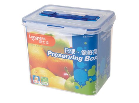 Recipiente para alimentos rectangular LongStar 8500 ml