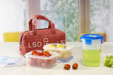 LongStar 3-piece Lunchbox Container Set
