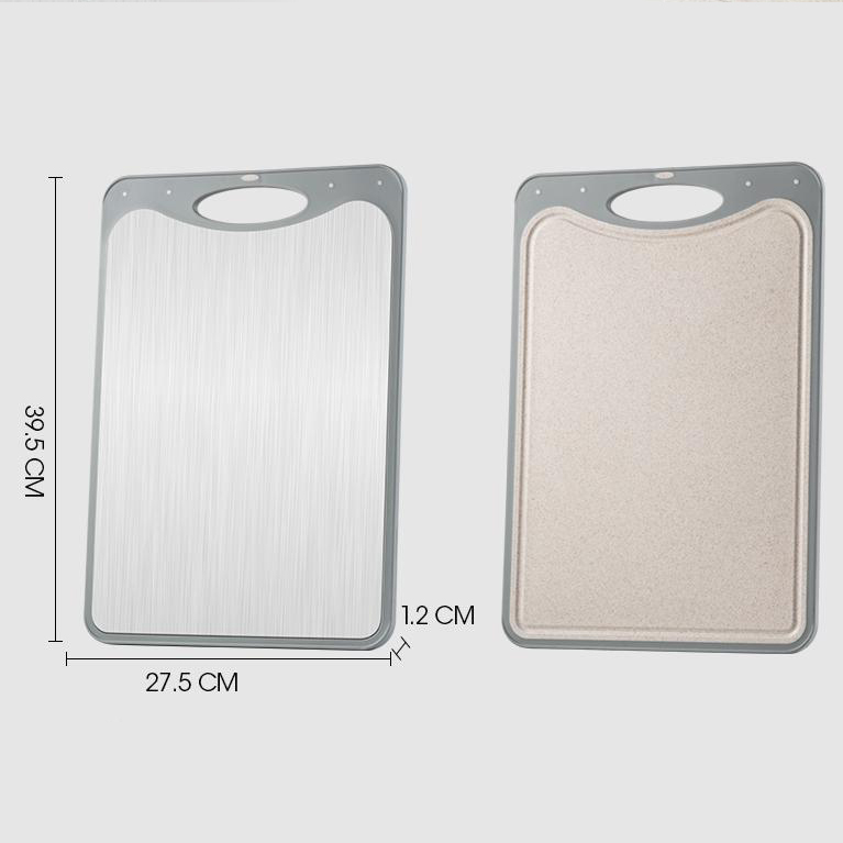 Antibacterial stainless steel cutting board LJ-1713-1 Featured Image