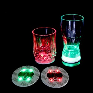 Fabrikneue Promotion-Bar-Atmosphäre, spezielle Flaschenbeleuchtung, benutzerdefinierter LED-Soundsensor-Aufkleber