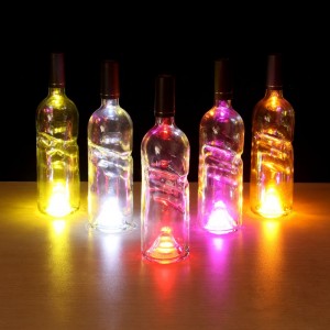 Üreticiler promosyon indirim bar gece kulübü çapı 5cm özel fiyat şişe atmosfer lambası şartname logosu özel yeni su geçirmez led coaster