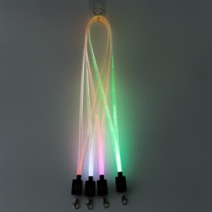 Nou logotip de suport de cordó LED de flaix personalitzat per a la festa de noces del bar