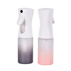 Spray Bottle Parfume For Cleaning 300ml Bottle Plastic Continuous Hair Spray Bottle Hair Mist Sprayer