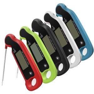 F-65 Opvouwbare voedselthermometer met touchscreen