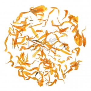 Marigold çiçək ləçəkləri Calendula Officinalis dəmləməsi