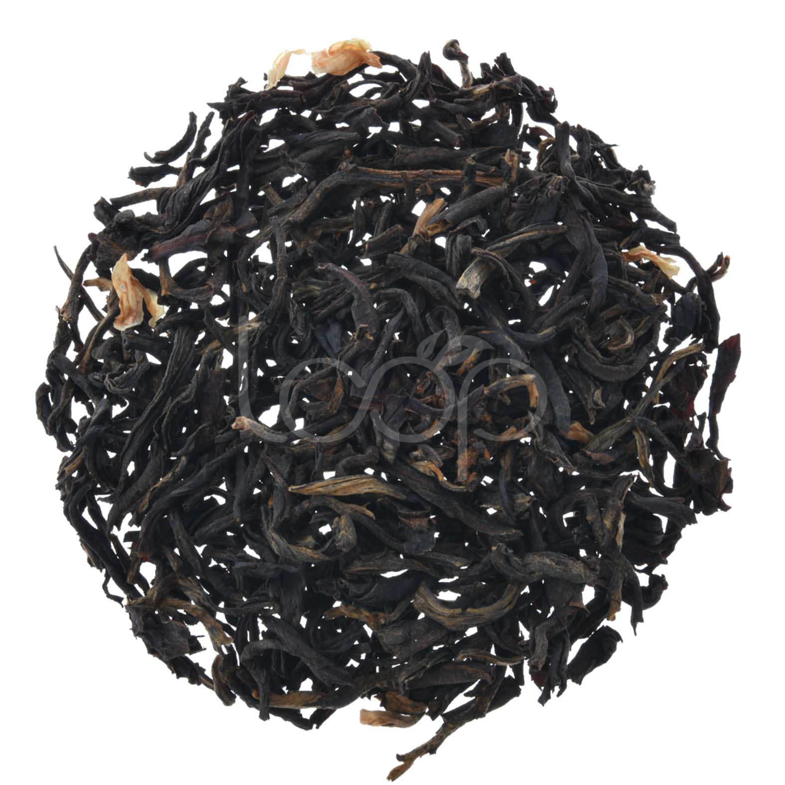 תה יסמין שחור בניחוח טבעי תה סיני