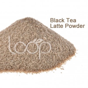Melnās tējas pulveris Melnās tējas latte pulveris