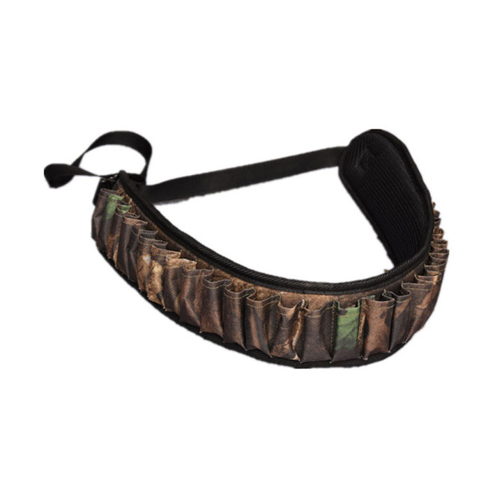 Hunting camouflage waist cartridge belt w.30 holes