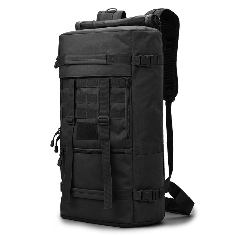 N'èzí Trekking Multi-ọrụ Tactical Oxford Backpack 50L