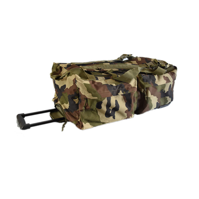 Outdoor Heavy Duty 900D Denier Nylon Trolley Duffle Bag